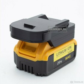 Adaptér Bosch, DeWalt, Makita a Milwaukee pro stroje AEG - 4