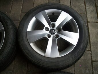 alu kola original Rapid, Fabia III,15" Dunlop - 4