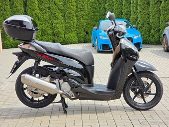 Honda SH 300i, kufr, původ ČR, LeoVince laděný výfuk, DPH - 4