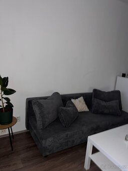Rozkládací látkový gauč - 4