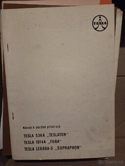 Manuály k rádiím Tesla a jiné - 4
