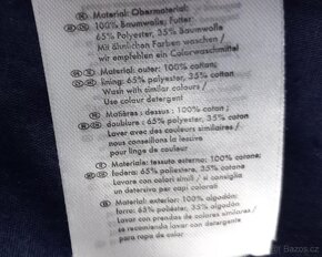 Modrá dámská parka - 4