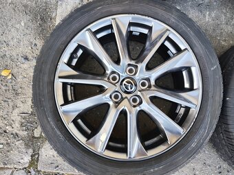 18"letní alu sada 5x114 origo Mazda CX3 5 CX7 215/50 - 4
