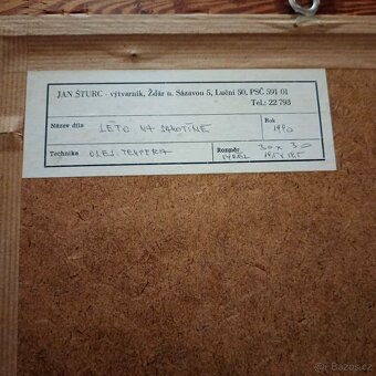 Obrazy Jan šturc - 4