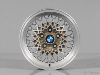 OZ MSW MESH ALU DISKY R14, 5x120, BMW, 4KS, RENOVACE (2440) - 4