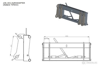 Euroadapter JCB 3cx - 4