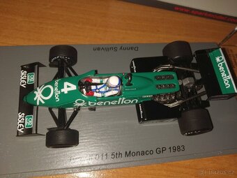 F1 Tyrrell 011 #4 Danny Sullivan 1983 Monaco GP Spark 1:43 - 4