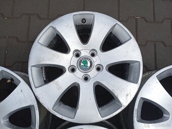 Originální alu kola škoda 5x112 r16 - 4