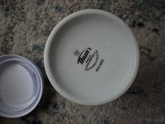 Porcelánový cestovní hrnek Thun nový - 4