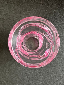 Ruckl Křišťálová váza 15 cm, strukturované sklo - 4