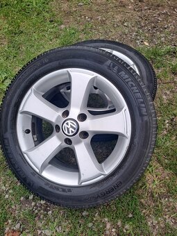 Alu kola 5x112 originál VW 205/55 R16 - 4