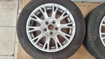 Alu kola Ford 16" 5x108 letní pneu 215/55 R16 4-7mm C-Max - 4