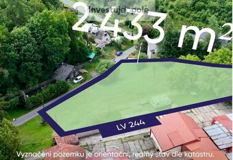 Prodej stavebního pozemku 2 433 m², Jestřebí - 4