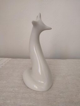Royal dux líška Brusel porcelánová soška - 4