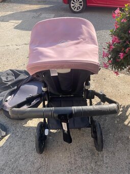 Bugaboo Cameleon 3 – kombinovaný kočárek (růžová stříška) - 4