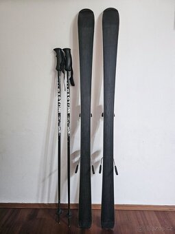 dětský lyžařský set – lyže 137 cm, hůlky 110 cm, lyžáky 305 - 4