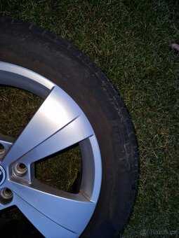Komplet letní Alu kola R17 Škoda Superb III, 5x112 mm - 4