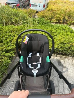 Kočárek ABC Salsa 4 Air hnědý - málo používaný - 4