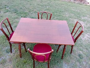 Jídelní stůl a židle -  možno zvlášť - 4