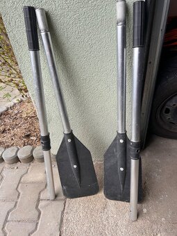 Vysokotlaká podlážka, sedátka a dvě pádla ke člunu - 4