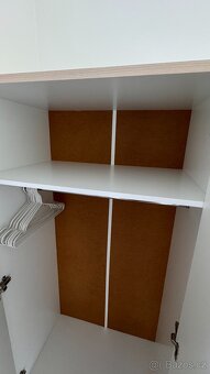 Dětská skříň Elmo 02 – bílá / buk - 4