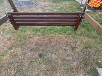 Masivní zahradní houpačka - 4