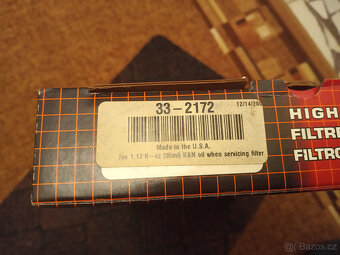 K&N vzduchový filtr 33-2172 Seat VW - 4