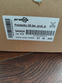 Polobotky 05 černé pryž. podrážka - 4