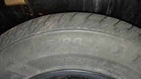 Zimní pneumatiky 155/80 R13, ráfek 5Jx13H2 ET43 - 4