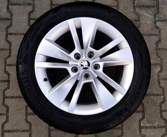 Alu kola originál Škoda Karoq 5x112 R17 Triton - 4