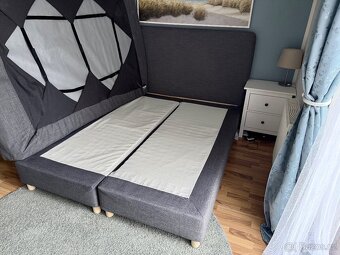 Postel Boxspring Ikea dunvik - 4