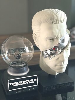 Terminator bust 1/2 plasma koule - 4