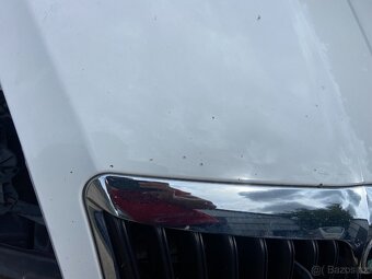Přední kapota Škoda Octavia II 2 facelift bílá 1026 - 4