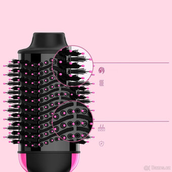 Kulmofén 2 v 1 kulma a fén / horkovzdušný kartáč - nový - 4