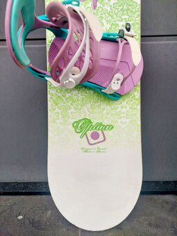 Snowboard OPTION, 152 cm + boty BURTON - 4