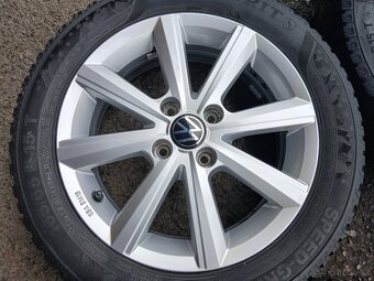 Prodám sadu Orig ALU kol VW 165/65R15 zimní - 4
