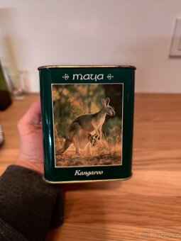 Plechovka od čaje, s obrázky australských zvířat - 4