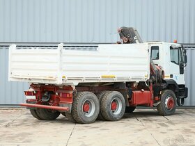 Iveco  EUROTRAKKER, 6x4, TŘÍSTRANNÝ SKLÁPĚČ S HYDRAULICKOU R - 4