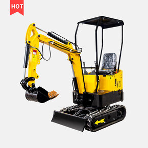 Minibagr naftový motor Koop 1000kg - 4