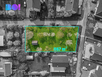 Prodej stavebního pozemku 1167 m², Rakov u Hranic - 4