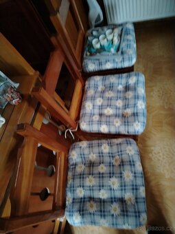 Starožitnosti masivní sedací kout - 4