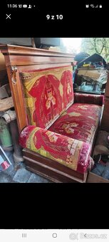 PRODÁM STAROŽITNOU POHOVKU (SOFA) - 4