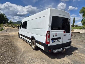 Opel Movano 2.3CDTi, 6míst, tupláky, tažné - 4