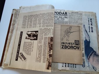 Album - Novinové výstrižky, T.G.Masaryk, 2. Svetová vojna - 4