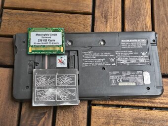Kapesní počítač Sharp pocket computer PC-E500S - 4