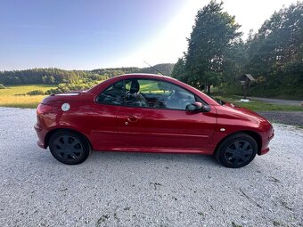 Peugeot 206CC-kabrio, 1.6i 80kW, 142000km, nová TK.. - 4