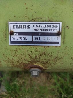 Obraceč píce CLAAS W 640 sl - 4