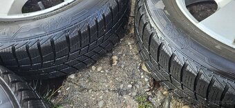 Alu kola r14 5x100, fabia, zimní 185/60 - 4