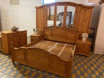KOMPLETNÍ DŘEVĚNÁ LOŽNICE JITONA NATUR ART - 4