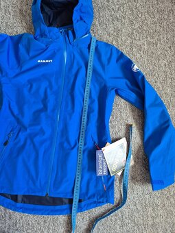 NOVÁ dámská GTX bunda Mammut Ayako Tour HS Hooded Women Ice - 4